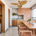 Ventilador De Teto Natuvent Dahlia No Light 3 Pás Madeira Tec