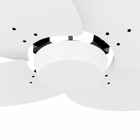 Ventilador De Teto Natuvent Dahlia No Light 4 Pás Madeira Bra