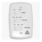 Ventilador De Teto Office Jet Aspen Venti-delta Branco Freijó
