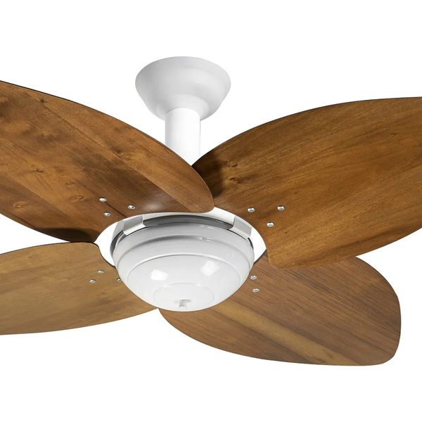 Ventilador De Teto Office Jet Aspen Venti-delta Branco Imbuia