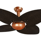Ventilador De Teto Office Jet Aspen Venti-delta Cobre Rattan