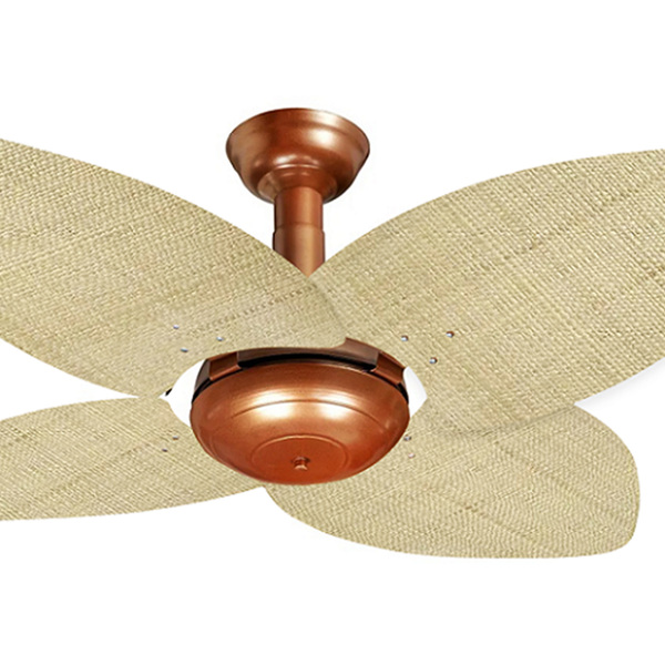 Ventilador De Teto Office Jet Aspen Venti-delta Cobre Rattan