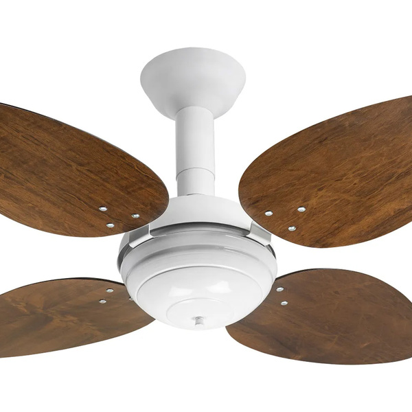 Ventilador De Teto Office Jet Pétalo Venti-delta Branco 4pás