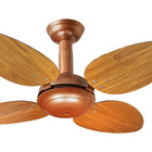 Ventilador De Teto Office Jet Pétalo Venti-delta Cobre 4pás F