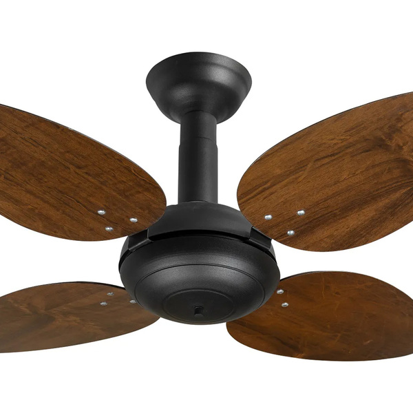 Ventilador De Teto Office Jet Pétalo Venti-delta Preto 4pás I
