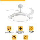 Ventilador de Teto Plafon com Controle Remoto Led Air Blow Pá