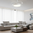 Ventilador de Teto Plafon com Controle Remoto Led Air Blow Pá