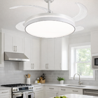 Ventilador de Teto Plafon com Controle Remoto Led Air Blow Pá