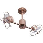 Ventilador de Teto sem Luminária 6 pás Cobre Infinit Treviso Bivolt