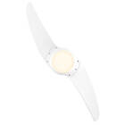 Ventilador De Teto Spirit 203 Branco Led Amarelo Repelente Co