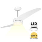 Ventilador De Teto Spirit 203 Branco Led Amarelo Repelente Co