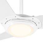 Ventilador De Teto Spirit 303 Branco Led Amarelo Repelente Co