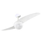 Ventilador De Teto Spirit 202 Branco Lustre Globo Controle Re
