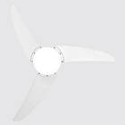 Ventilador de Teto Spirit 302 Branco Lustre Globo - 220V