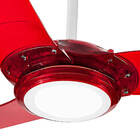 Ventilador De Teto Spirit 303 Vermelho LED Controle Remoto -