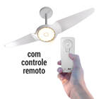 Ventilador De Teto Spirit New Ic Air Branco Double Led Cr - 2