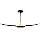 Ventilador De Teto Spirit New Ic Air Preto Double Led Cr - 22