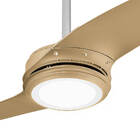 Ventilador De Teto Spirit  wind 203 Titanium Ouro Controle Re