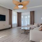 Ventilador De Teto Texturizado Vidro Fechado Dunamis Pá Rádic