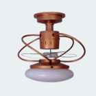 Ventilador De Teto Treviso Atenas Cobre C/ Controle Remoto