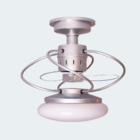 Ventilador De Teto Treviso Atenas Prata Bivolt