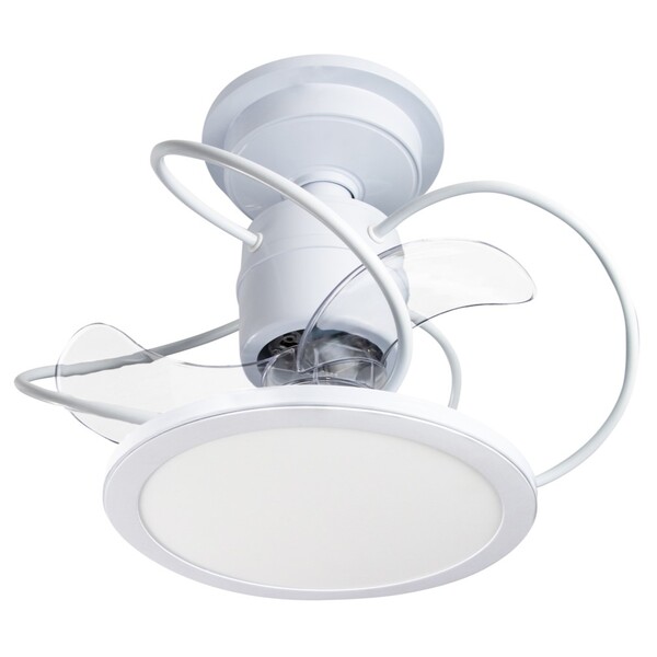 Ventilador De Teto Treviso Branco Confort Led 3000k Bivolt