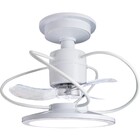 Ventilador De Teto Treviso Branco Confort Led Bivolt