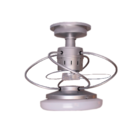 Ventilador De Teto Treviso Monaco Prata C/ Controle Remoto