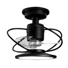 Ventilador De Teto Treviso Preto Fosco Confort Led Bivolt