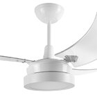 Ventilador De Teto Tron Búzios Max Led 3 Pás Branco / Transpa