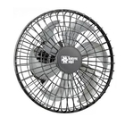 Ventilador De Teto Turbo Orbital Giro 360° 50cm Preto Bivolt