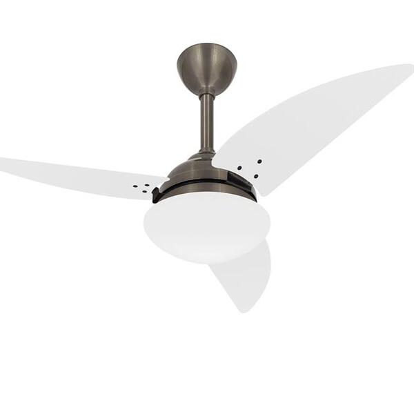 Ventilador De Teto Turbo Sala Class Bronze 3 Pás Ventax 220v