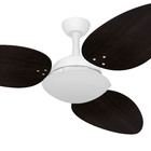 Ventilador De Teto Turbo Silencioso 3 Pás Tabaco Ventax 220v