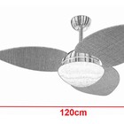 Ventilador De Teto Vd42 Dunamis Dourado 3pás Rádica Freijó 11