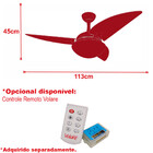 Ventilador de Teto Ventax II 3 Pás - 220v