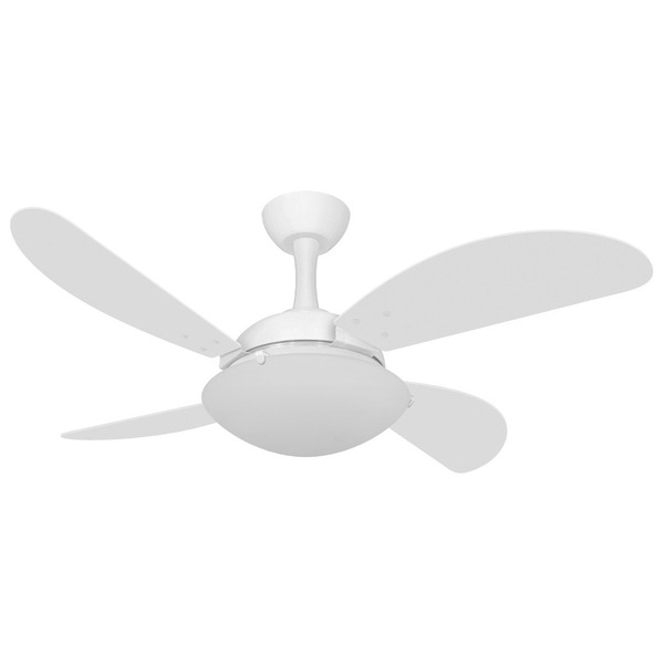 Ventilador De Teto Ventax Uno Fly 4 Pás Branco 220v