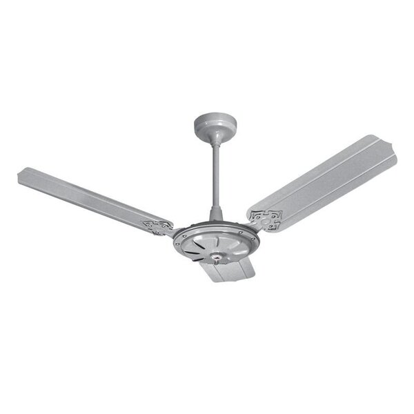 Ventilador De Teto Venti-delta Comercial Eco Com 3 Pás Cinza