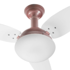 Ventilador De Teto Venti-delta Jet 3 Pás Branco/rosa 220v