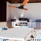 Ventilador De Teto Venti-delta New Max 3 Pás Mogno E Preto 11