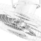 Ventilador De Teto Venti-delta Premium 360 50cm Com Grade De