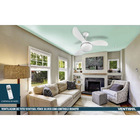 Ventilador De Teto Ventisol Fênix Branco / Silver Com Control
