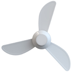 Ventilador De Teto Ventisol Mistral 3 Pás Branco Bivolt