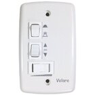 Ventilador De Teto Vidro Fechado 220v Natural Volare Bronze