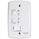 Ventilador De Teto Vidro Fechado 4 Pás Mini Fly Volare 127v