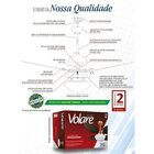 Ventilador De Teto Vidro Fechado 4 Pás Mini Pétalo Palmae Vol