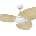 Ventilador De Teto Volare Branco Office Dunamis Palha 220v