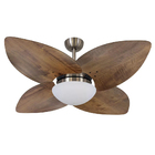 Ventilador De Teto Volare Bronze Imbuia Bz Vd42 Tami