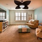 Ventilador De Teto Volare Café Vd42 Dunamis 4 Pás Tabaco  127v