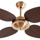 Ventilador de Teto Volare Cobre Office Pétalo Palmae Tabaco 2