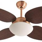 Ventilador de Teto Volare Cobre Pétalo Palmae VR42 - 220v